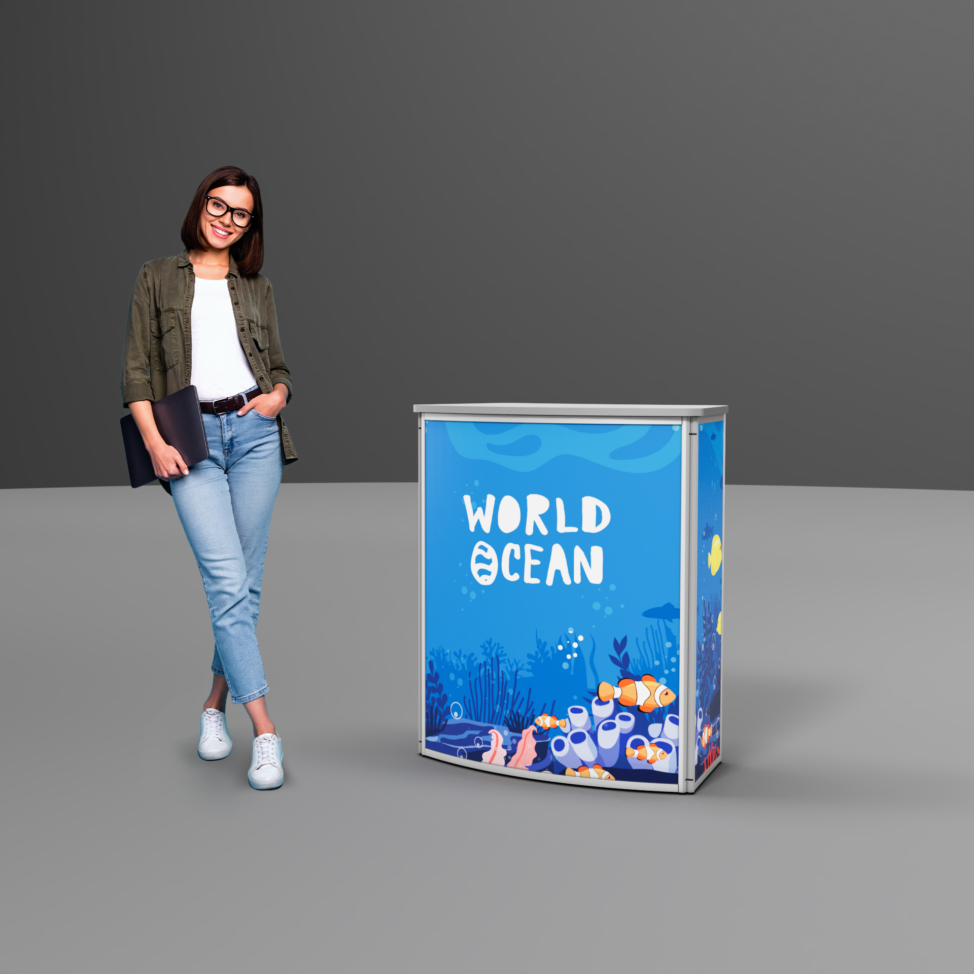 Aluminium Frame Counters